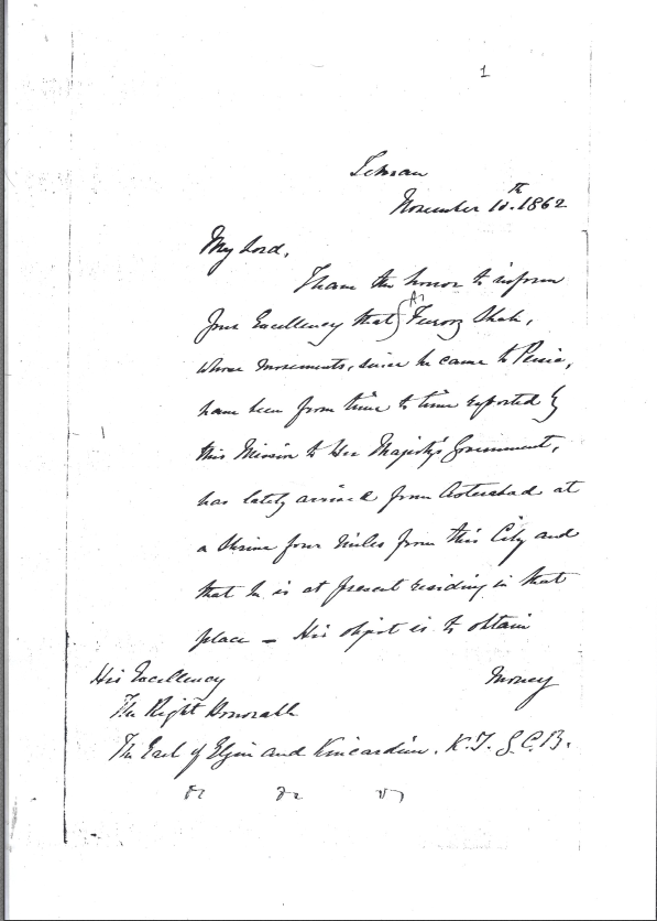 From Esterabath  December 10 th, 1862
