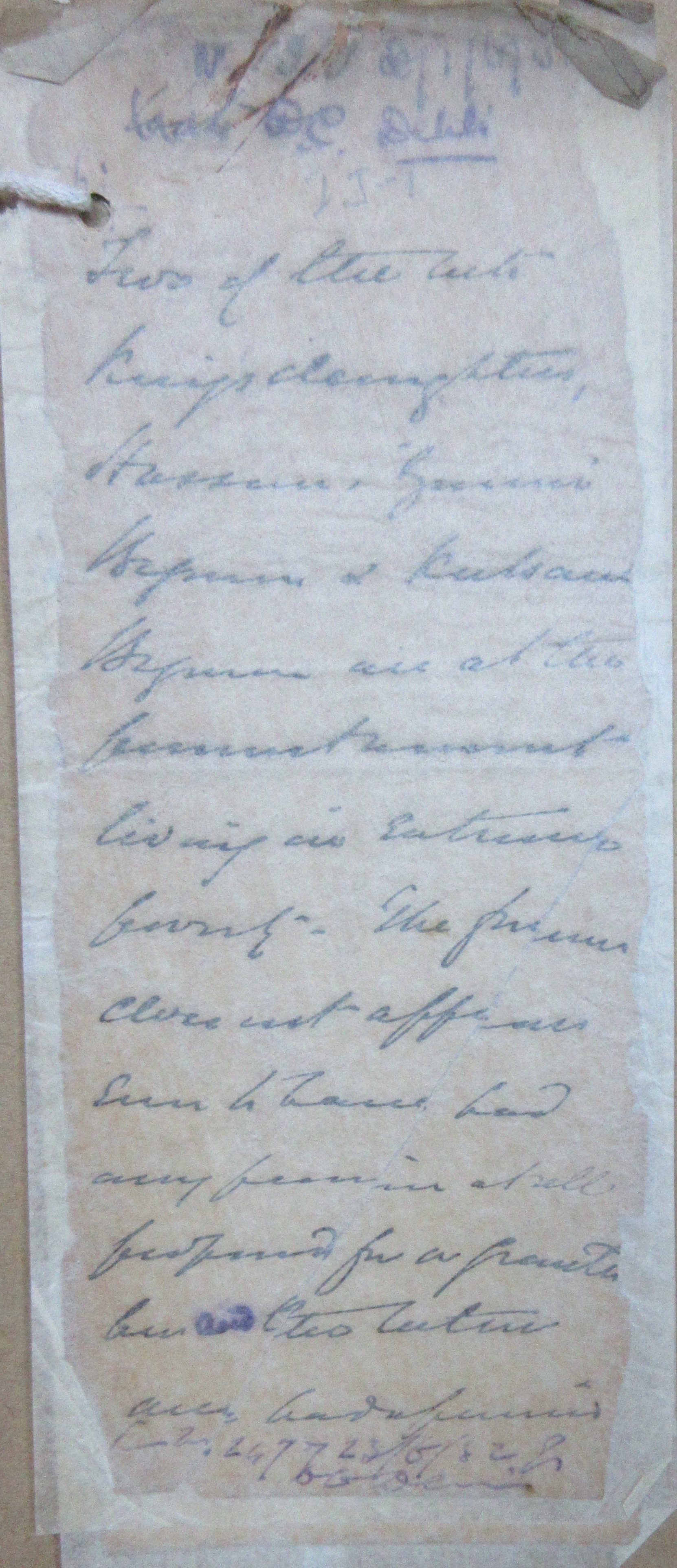 Grant of Pension to the Heirs of Mirza Ilahi Bakhsh, File No. 45