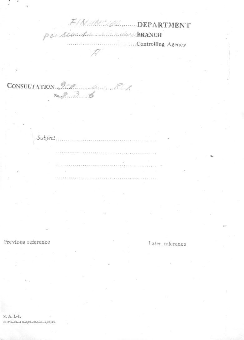 Pension to Saadut Sultan a Member of the Ex-royal Family of Delhi, in Addition in Pay as a Village School-Master.