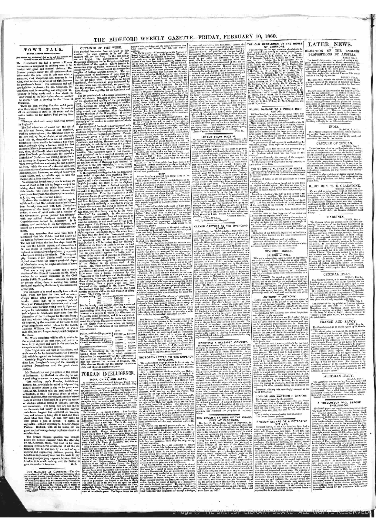 The Bideford Weekly Gazette