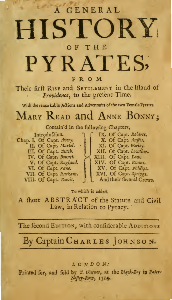 A General History of the Pirates
