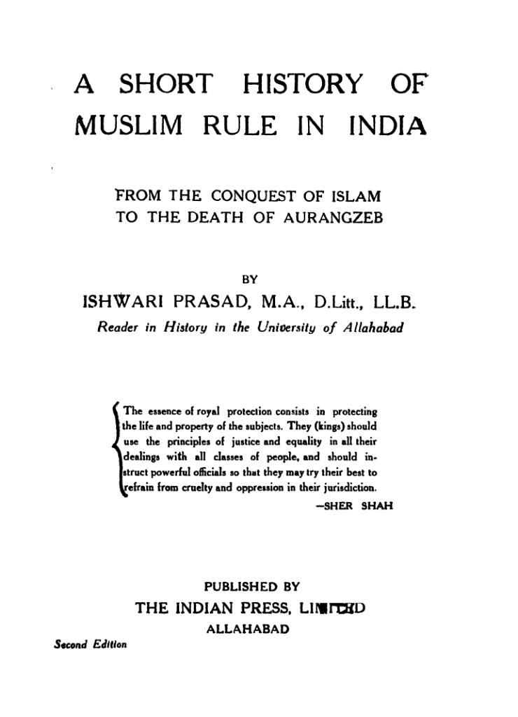 A Short History of Muslim Rule in India