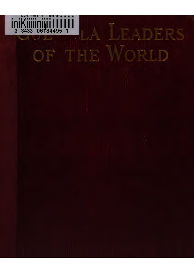 Guerilla leaders of the world