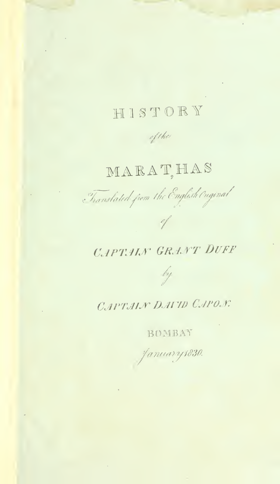 History of the Marathas In Marathi