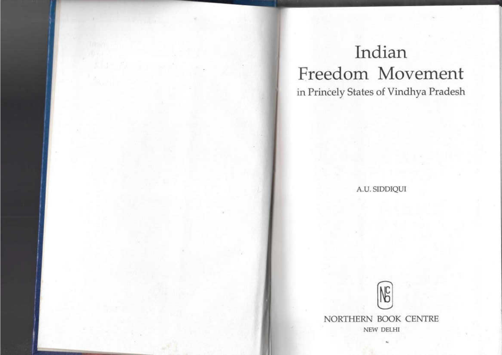 Indian Freedom Movement in Princely States of Vindhya Pradesh