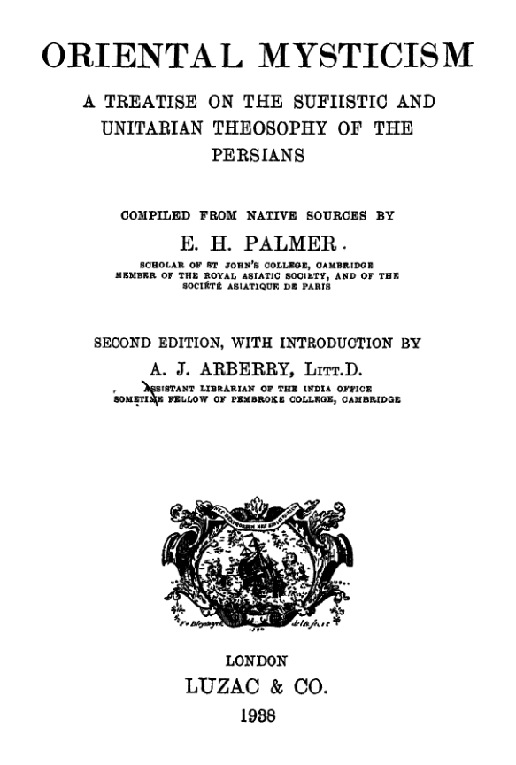Oriental Mysticism