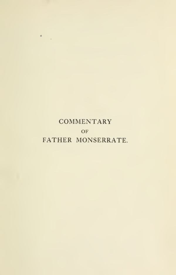 The Commentary of Father Monserrate, S.J. - On his journey to the court of AKBAR