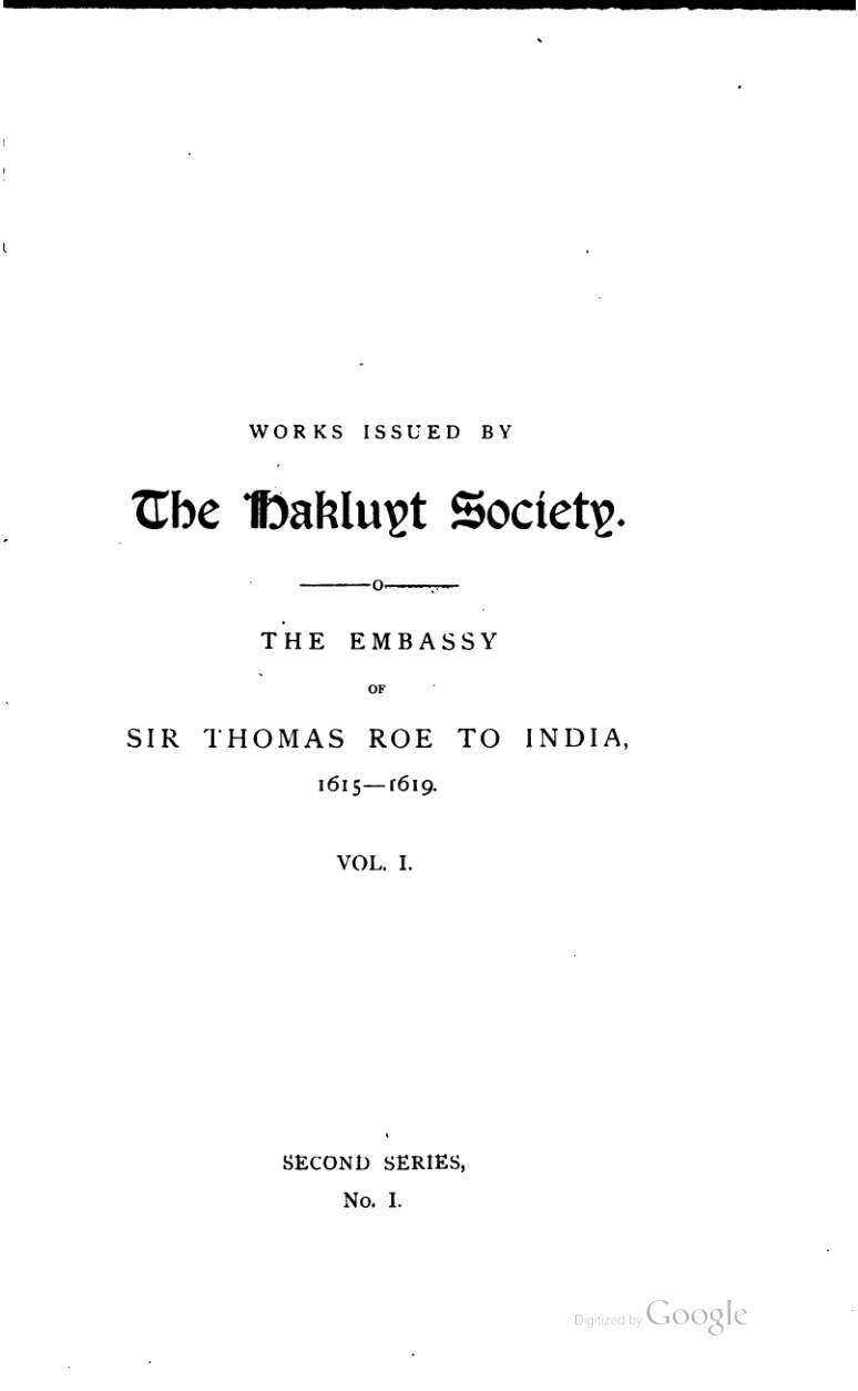 The Emabassy of India