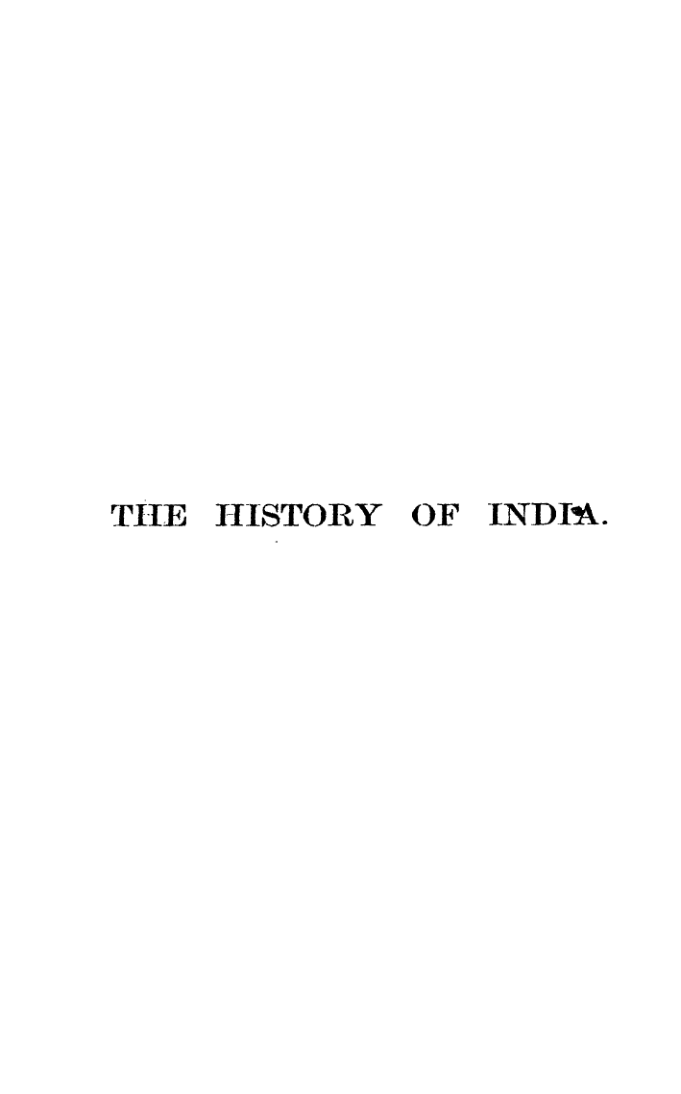 The History Of India  Vol. 8: As Told By Its Own Historians