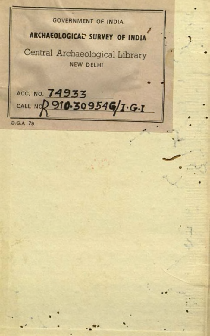 The Imperial Gazetter of India Vol- XII