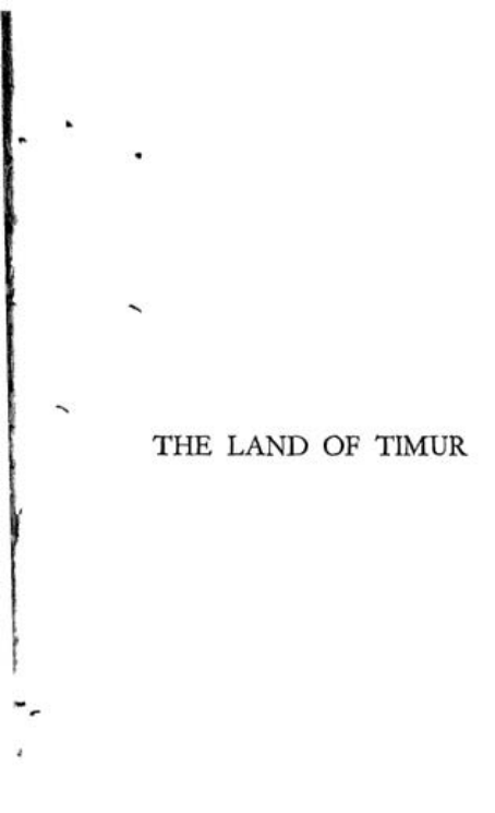 The Land Of Timur
