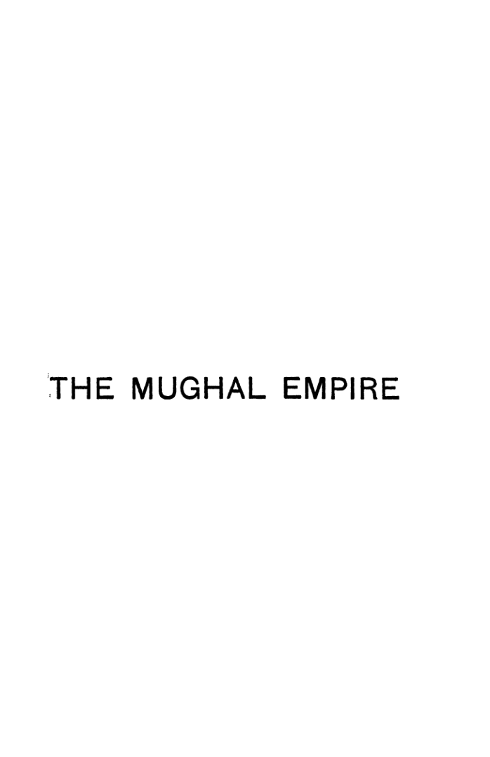 The Mughal Empire