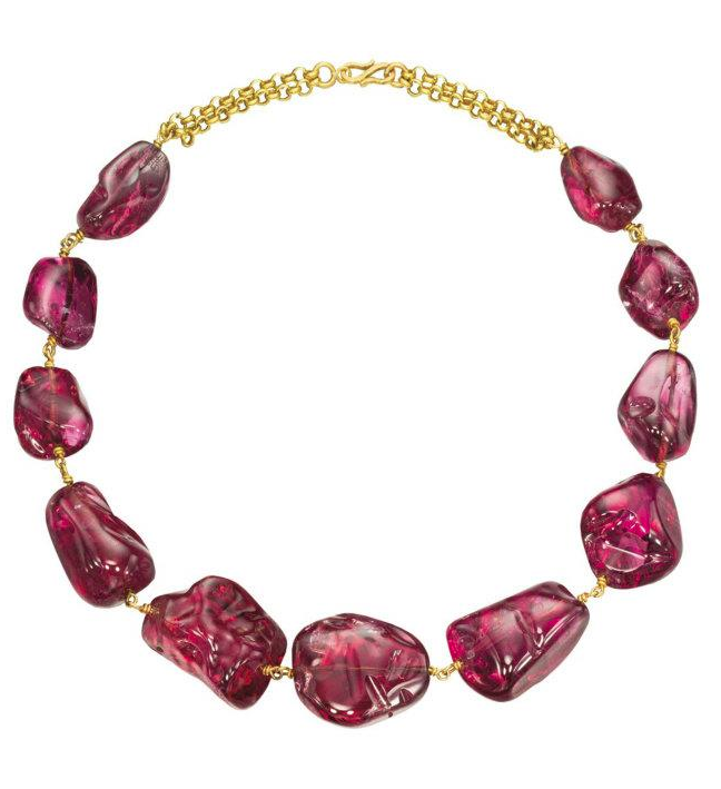 An Imperial Mughal Spinel Necklace