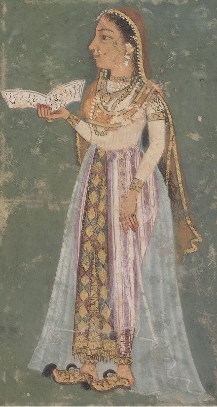 Zebunissa, daughter of the emperor Aurangzeb.