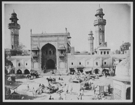 Lahore - the Great Masjid of Vazir Khan