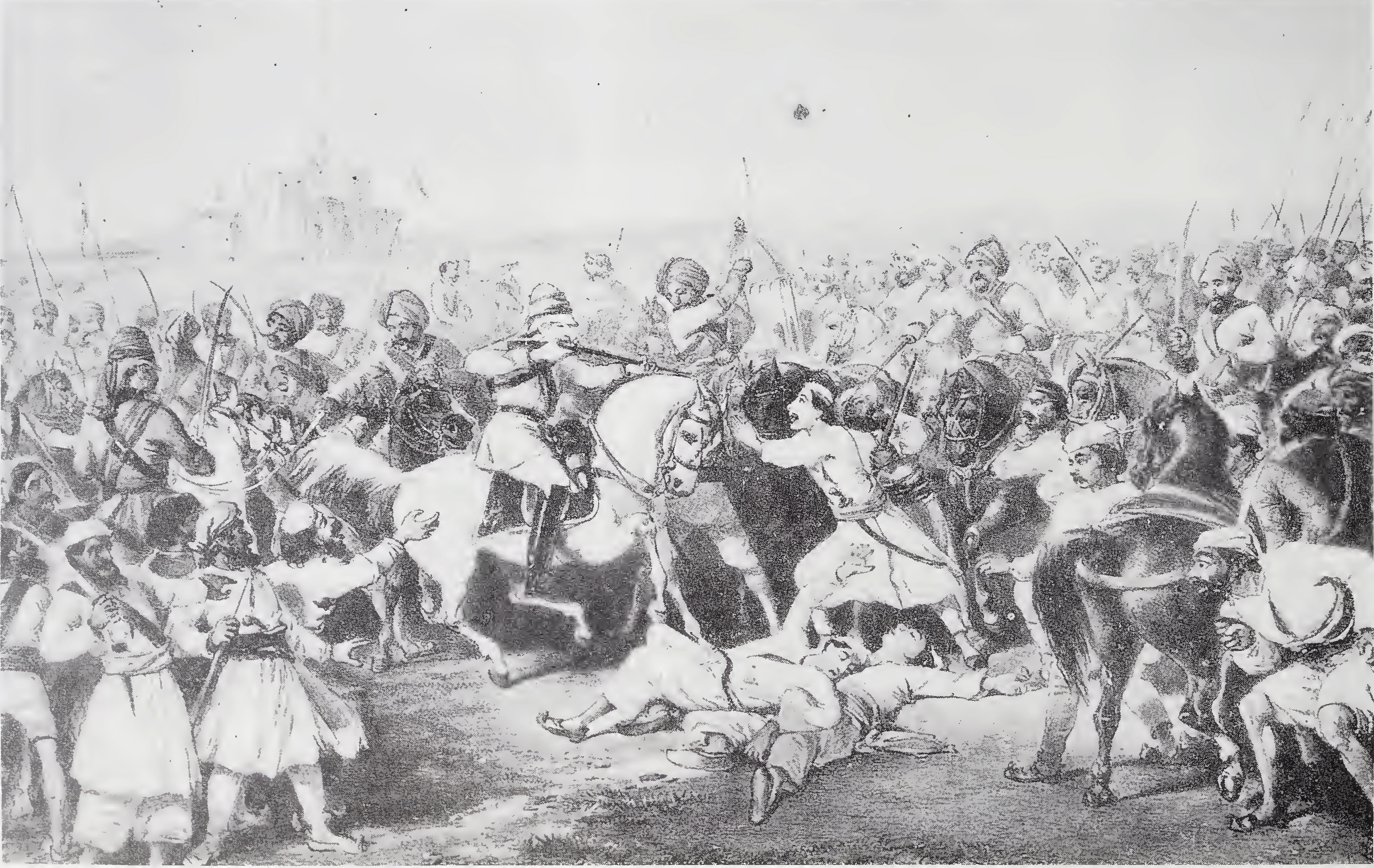 Capture and Death of the Shahzadas of Delhi (Siege of Delhi in 1857)