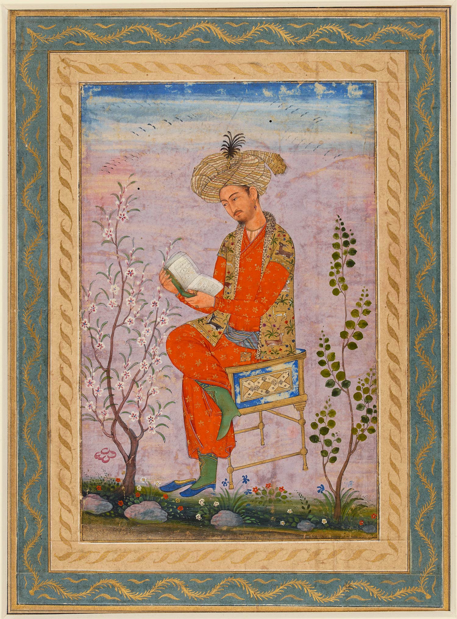 Portrait of the Mughal Emperor Babur
