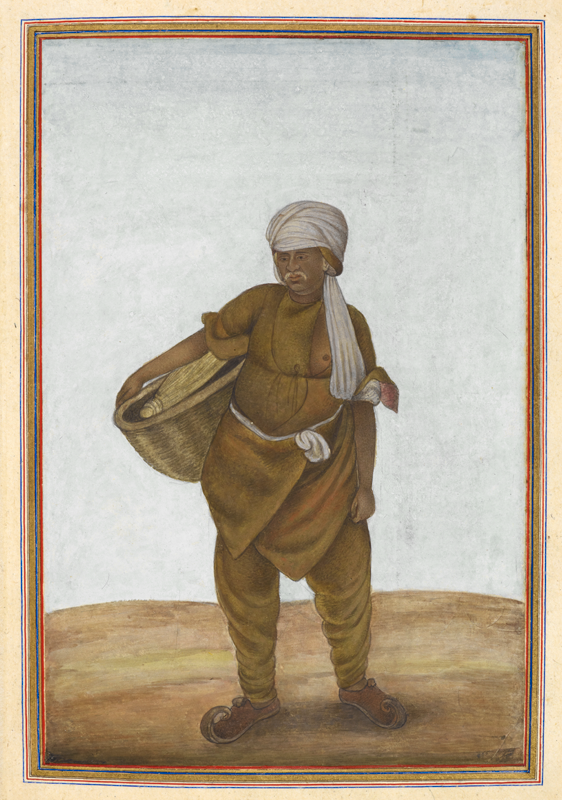 Bhangi, a caste represented by a sweeper.