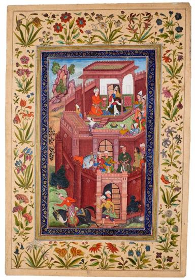 Bābur Seeks His Grandmother's Advice