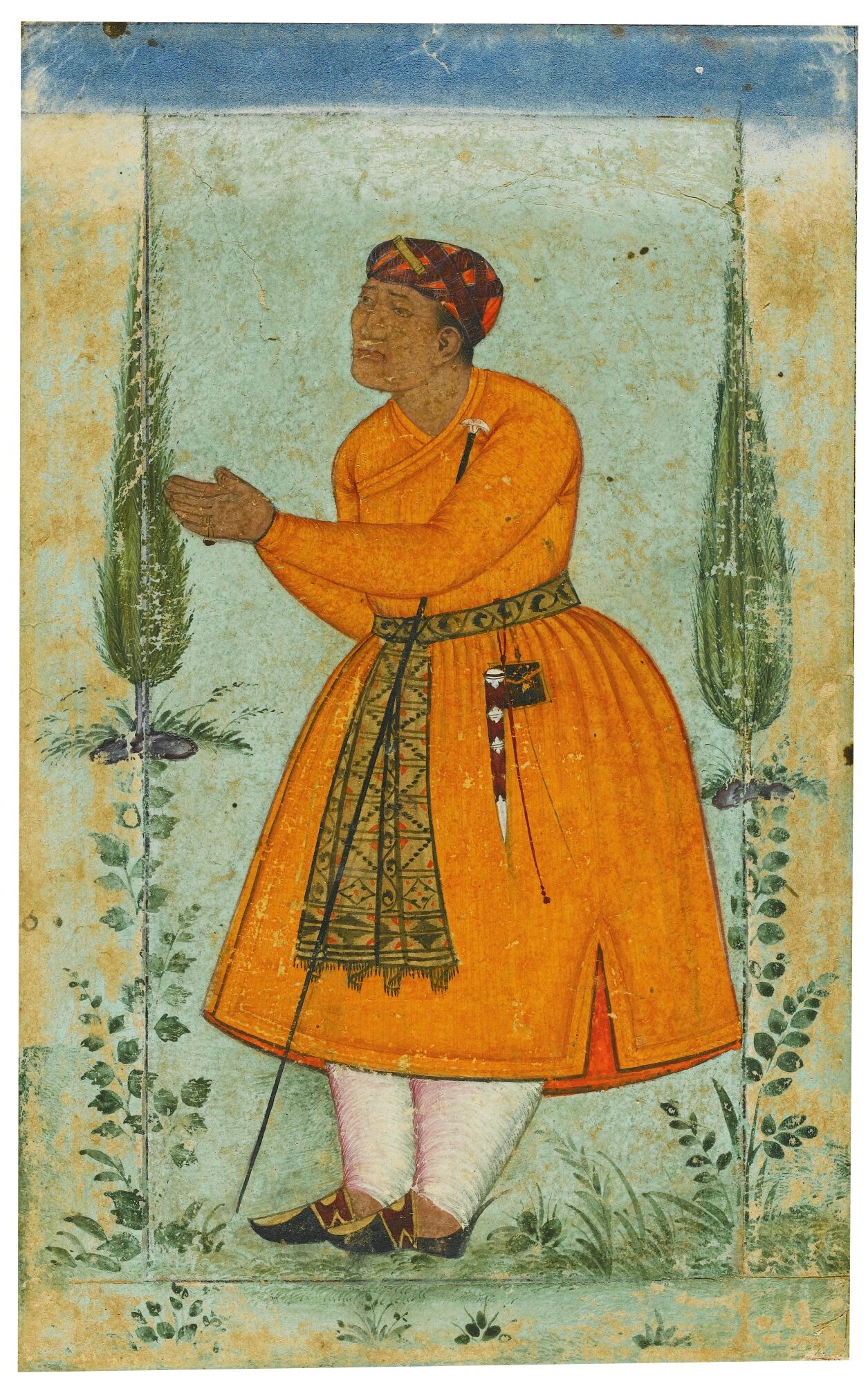 Raja Man Singh l (1550-1614) Kachwaha Rajput Raja of Amer (Jaipur)
