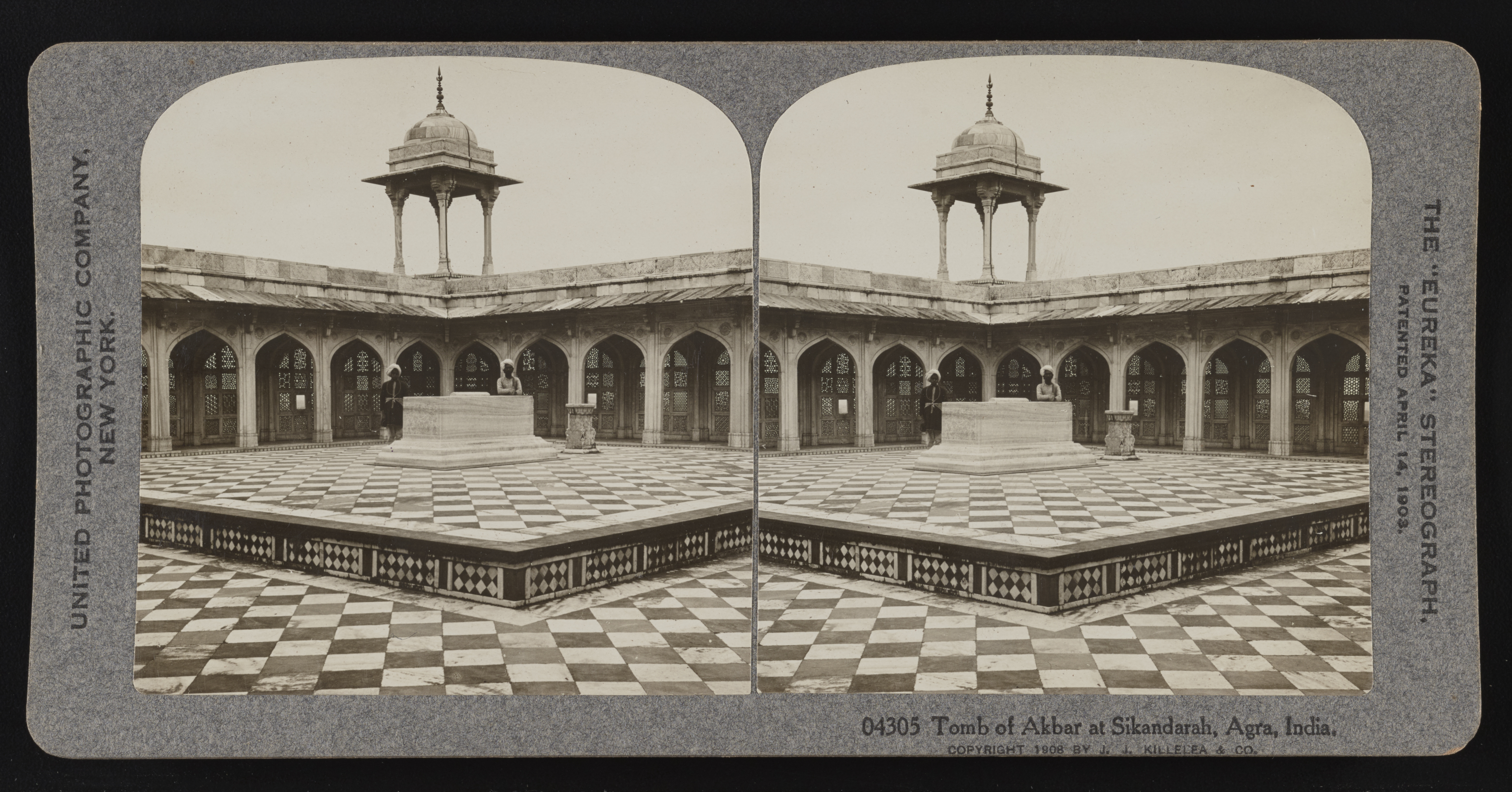 Tomb of Akbar at Sikandarah, Agra, India