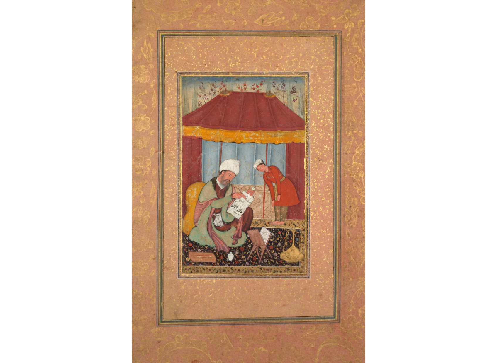 Teacher with his Pupil