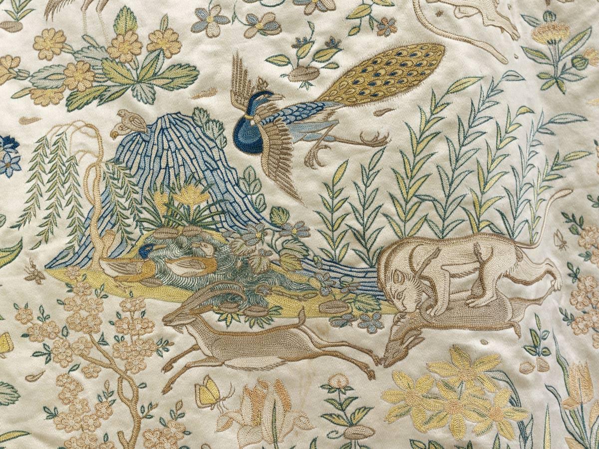 Riding Coat (detail). Mughal, c.1620