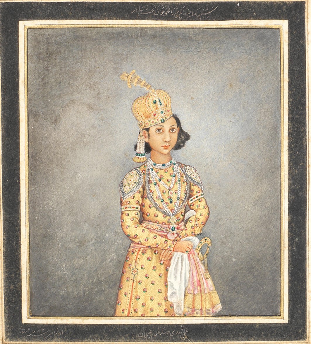 Sahib-i-Alam Mirza Muhammed Jawan Bakht