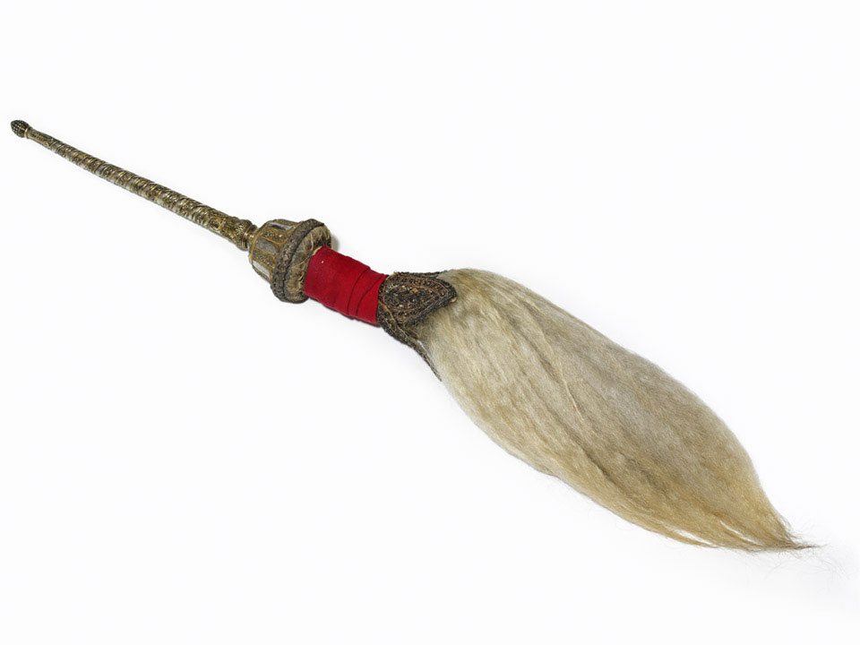 Fly whisk from Emperor Bahadur Shah's palace, Delhi, 1857