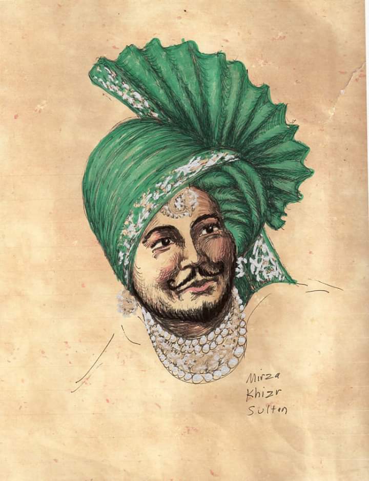 1857 Uprising (1) Badshahi Army - Colonel Shahzada Mirza Khair ud-din Muhammad Khizr Sultan Bahadur Death