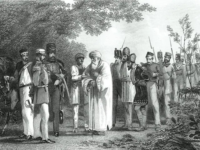 Emperors - Surrender of Bahadur Shah Zafar and his sons (Siege of Delhi in 1857)