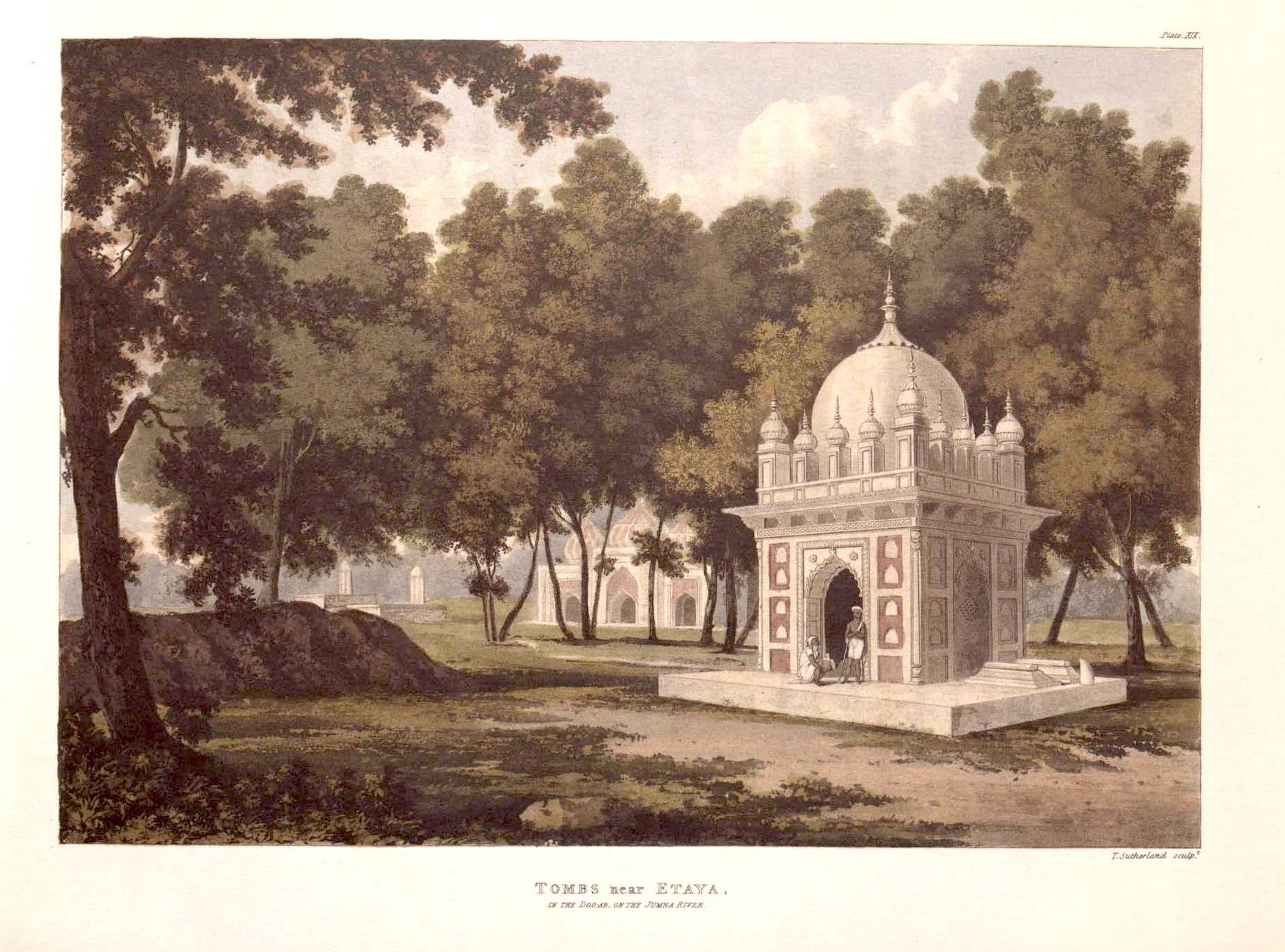 Illustration from the book: A Picturesque Tour Along the Rivers Ganges and Jumna in India