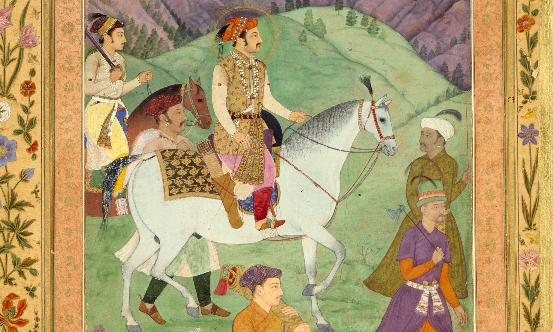 Portrait of Shah Jahan, Mughal, first half of 17th century