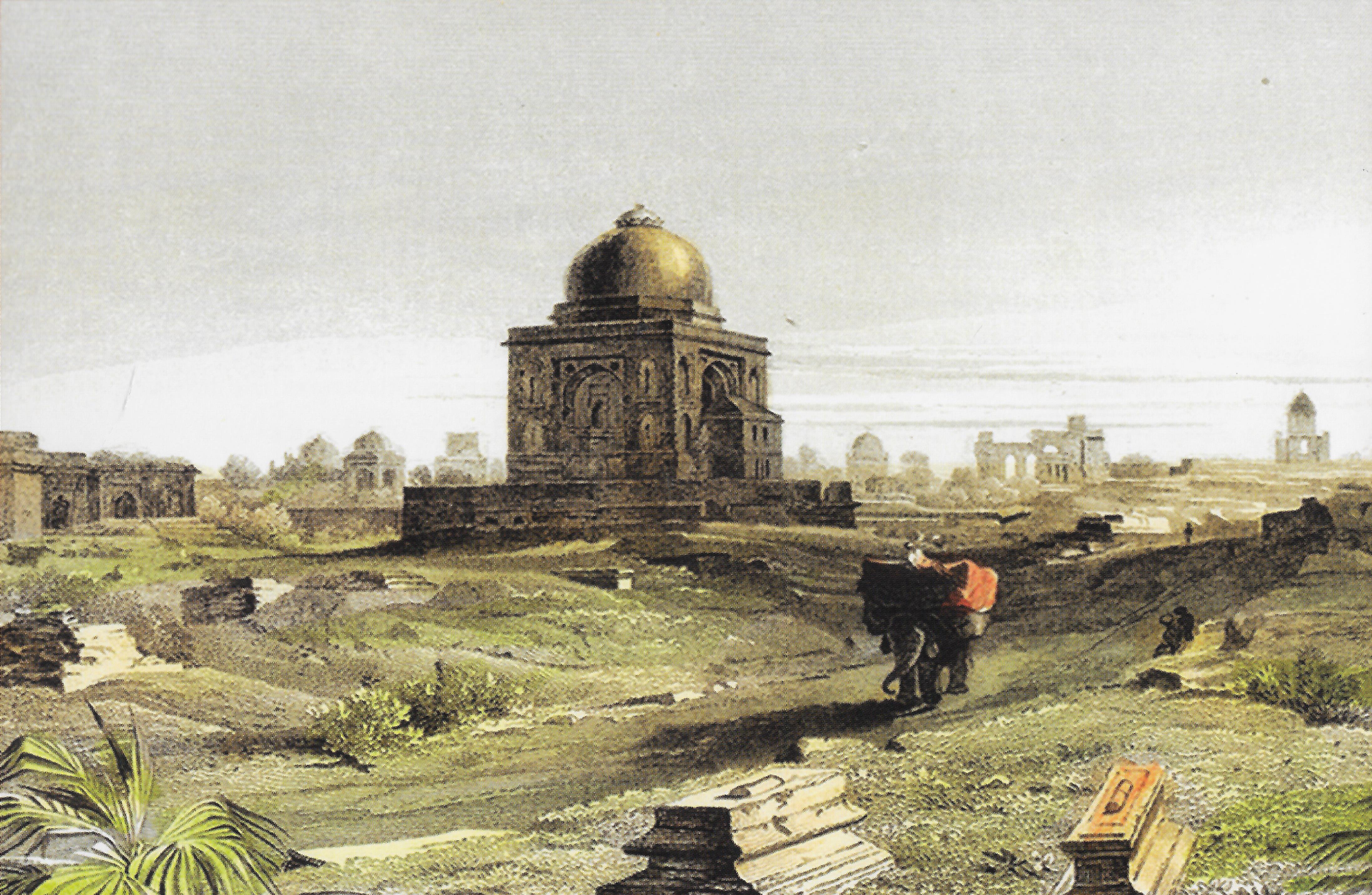 The Mughal Era Grand Trunk Road passed through present day Sunder Nursery