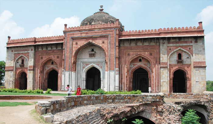 Qila Kuhna Masjid inside Purana Qila, Delhi, India