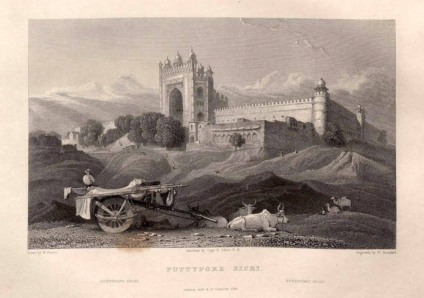 Illustration From: HINDOSTAN - Its landscapes, palaces, temples and tombs By Emma Roberts