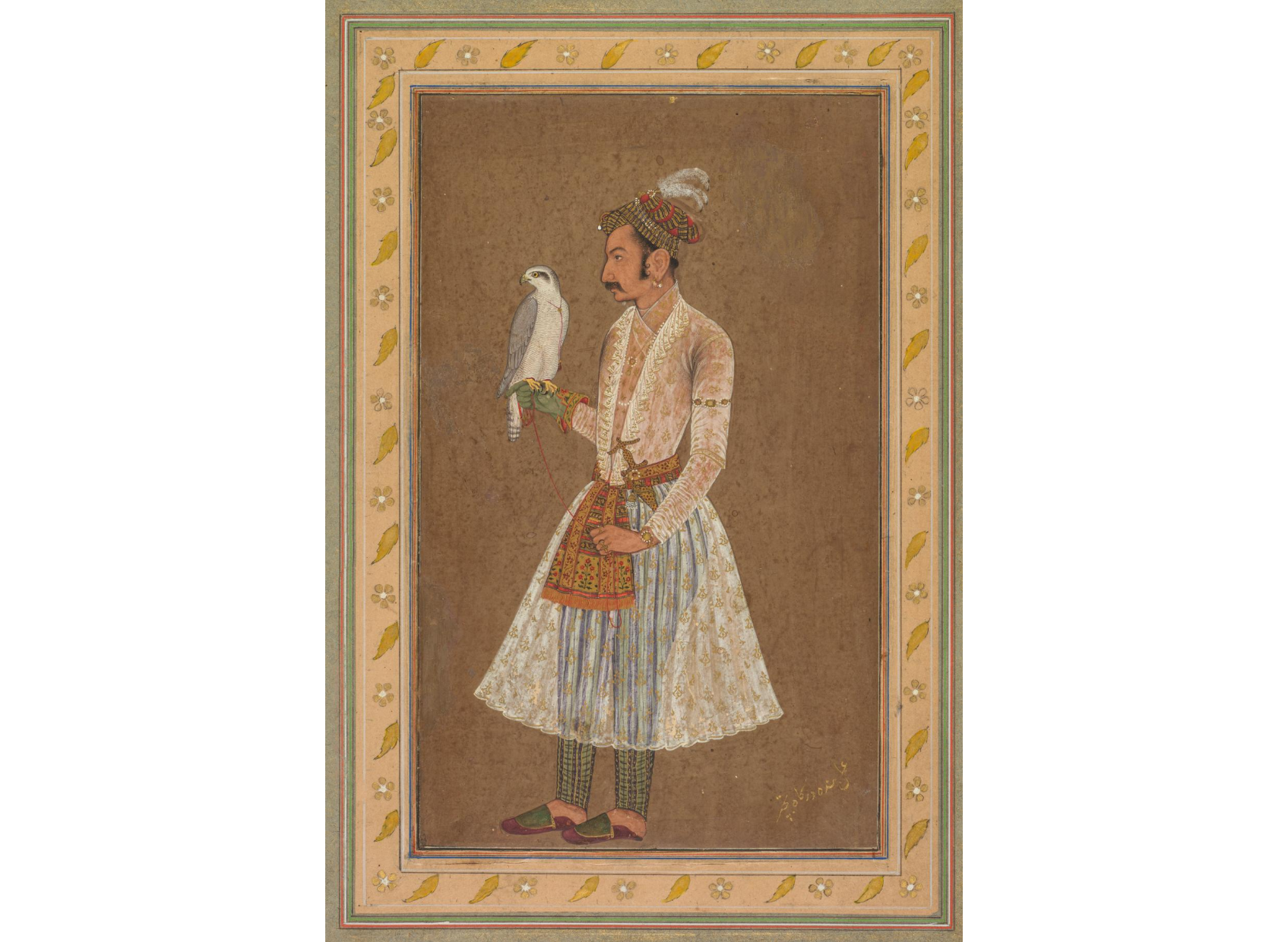 Portrait of Raja Jagat Singh of Nurpur (reigned 1618-46)