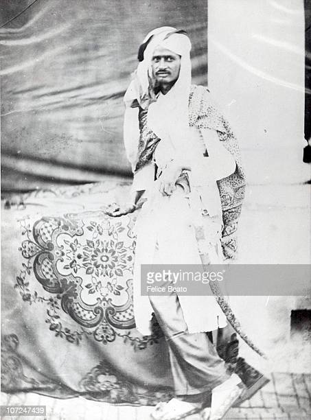 Man Singh, Chief of Narwar, in Lucknow, 1858