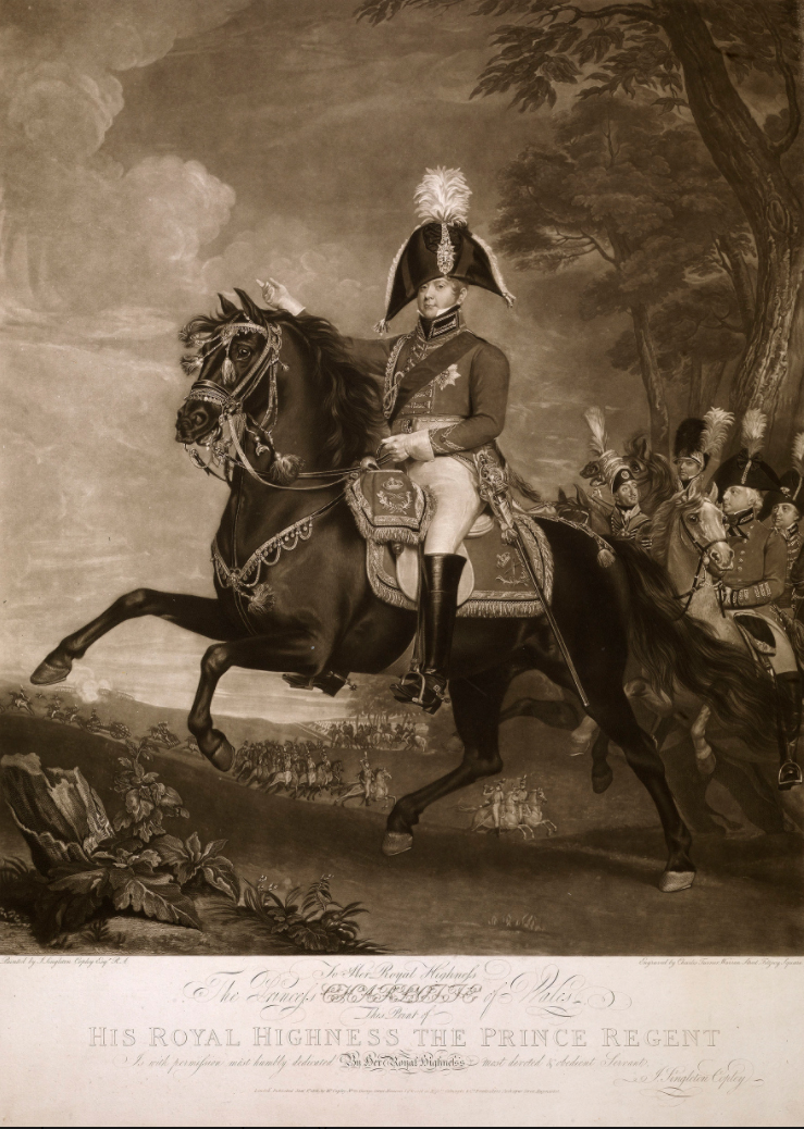 Charles Turner, George IV when Prince Regent, 1813