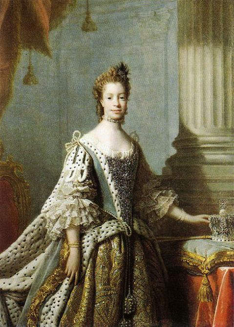 Queen Charlotte,wife of King George III and Queen Consort of the United Kingdom