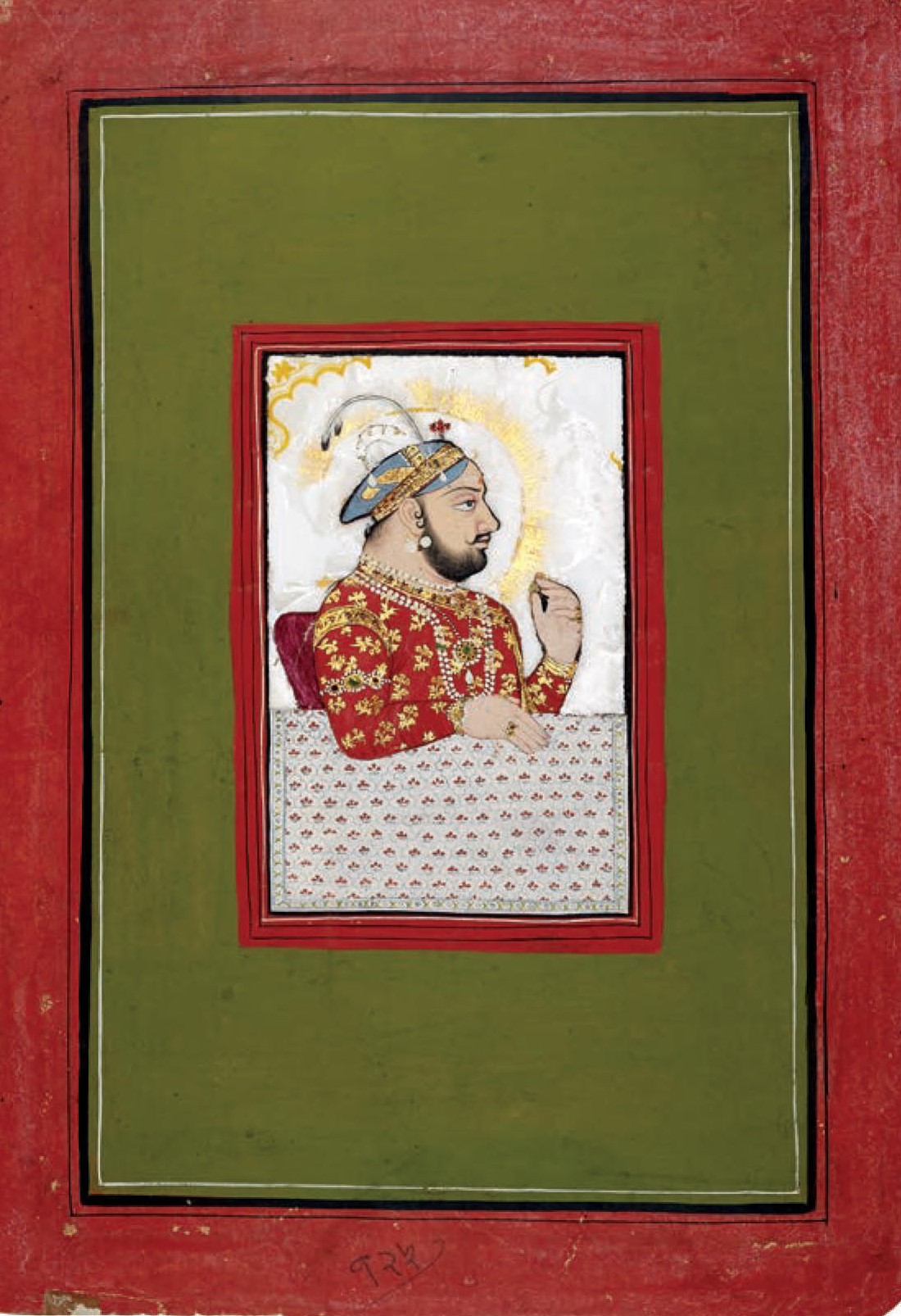 The Portrait of Maharana Jagat Singh - Mewar