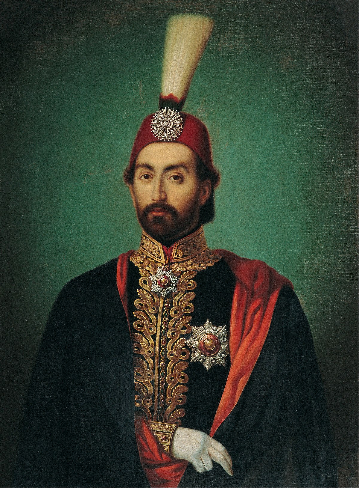 Portrait of Sultan Abdulmejid