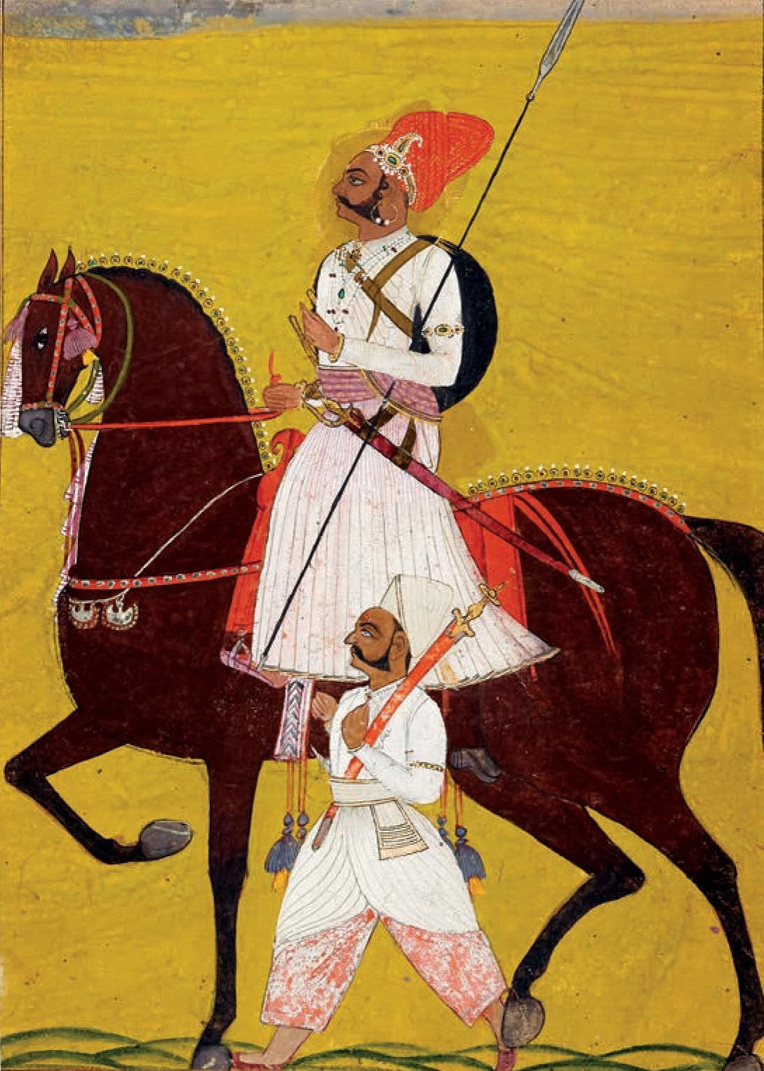 Thakur Rajan Singh of a Thikana in Marwar