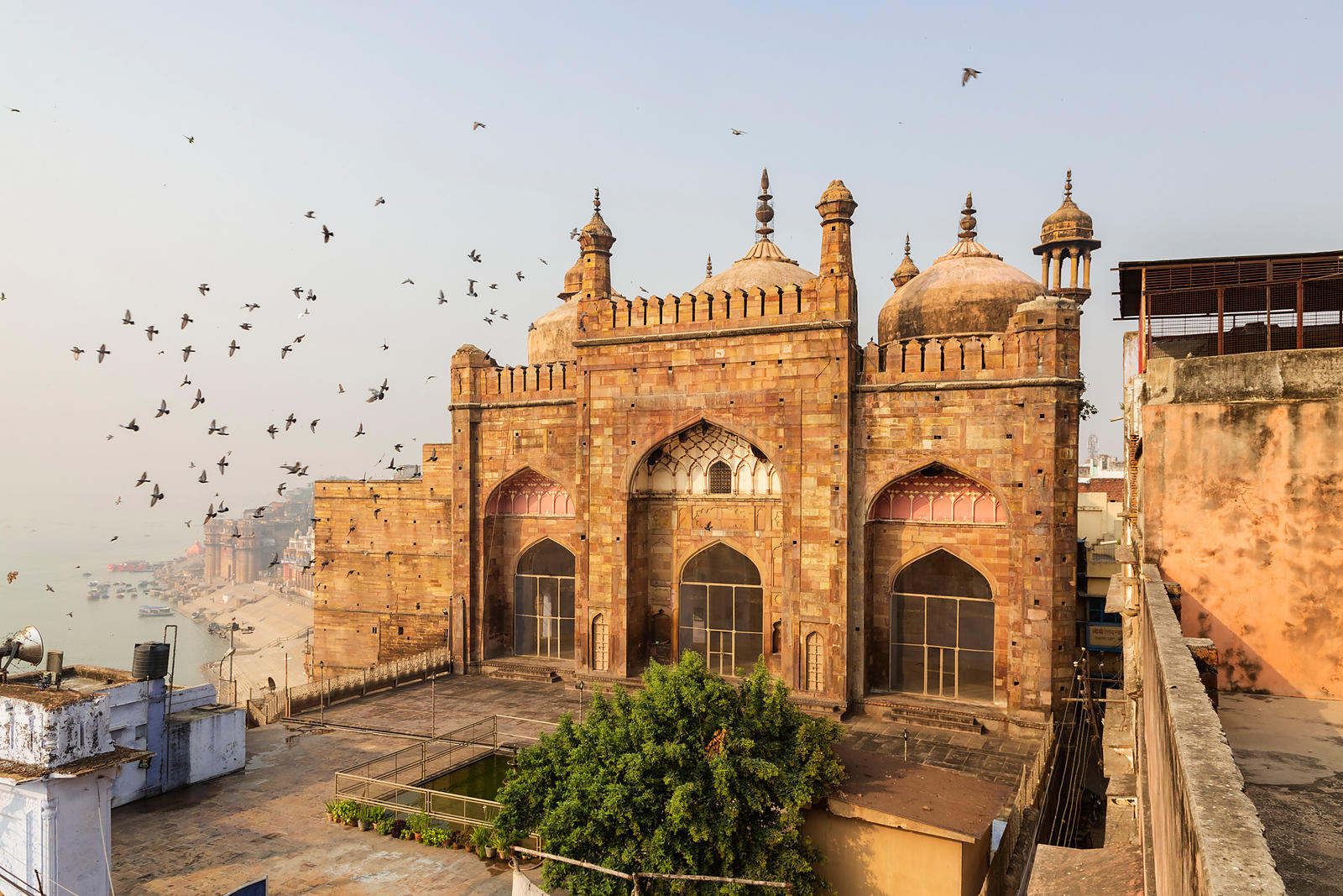 Aurangzeb Alamgir Mosque, Varanasi, Banaras, Hindustan