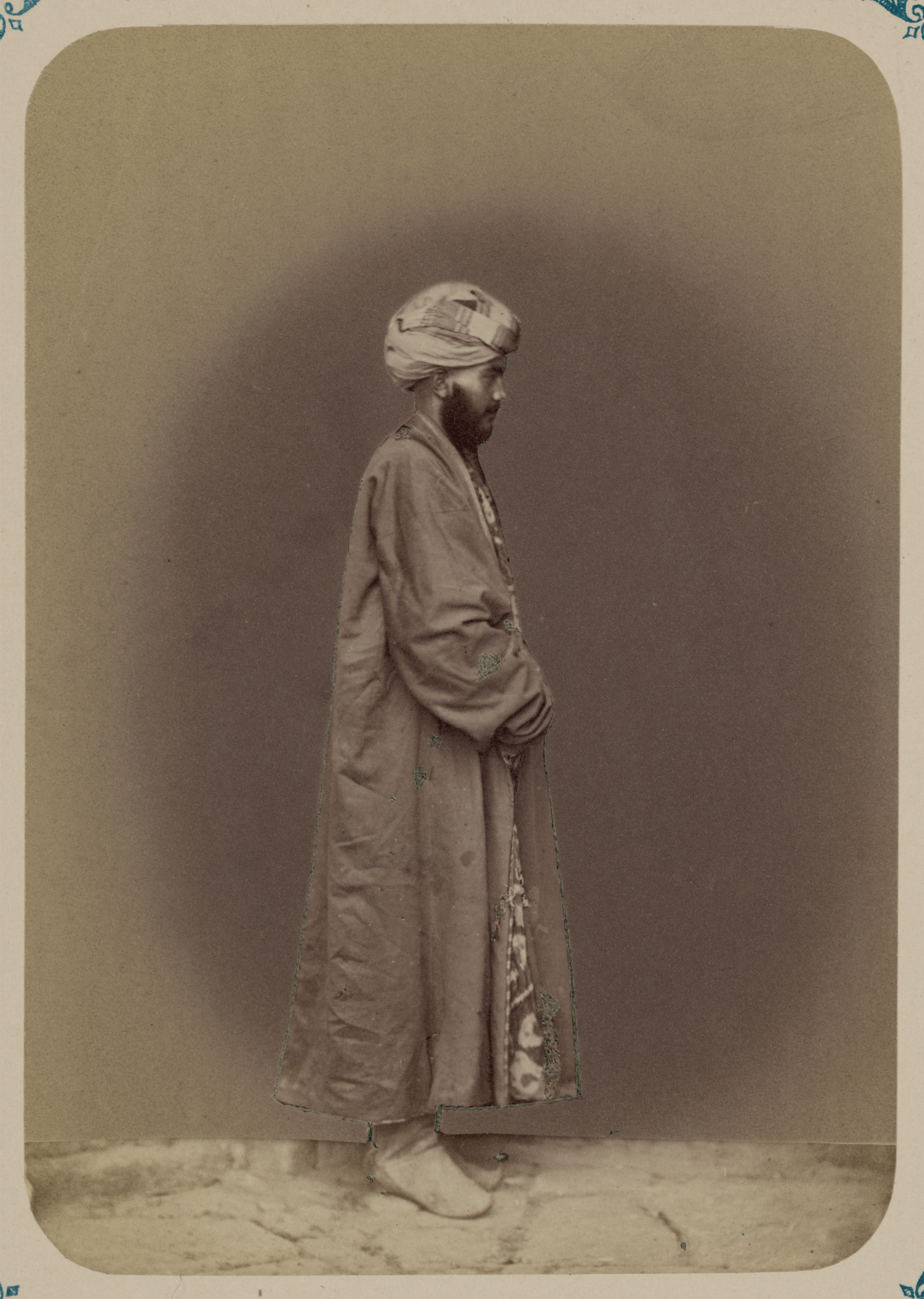 Tipy narodnostei turkestanskago kraia. Tadzhiki. Mirza Abdu-Rakhim digital file from original photo