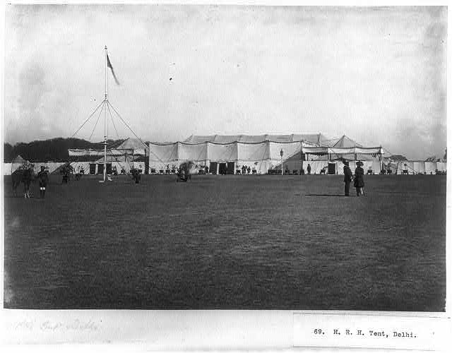 H.R.H. tent, Delhi