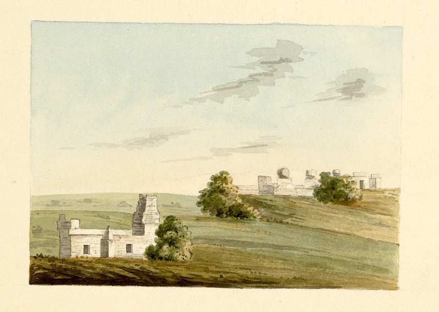 Ruined palace and temple at Vijayanagar - 1800