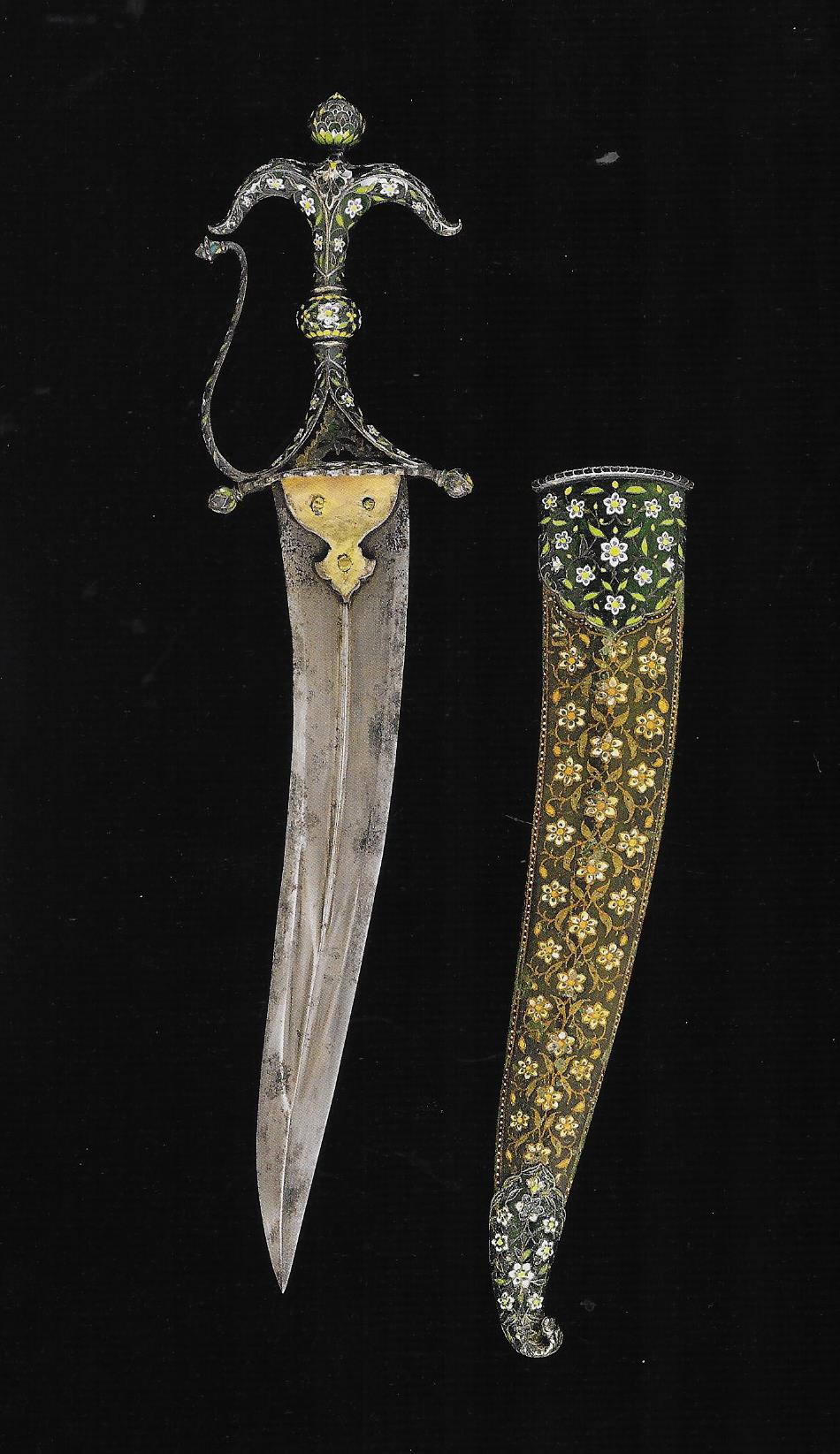 Dagger & Scabbard Mughal (or Deccan Sultanates) mid-17th Century