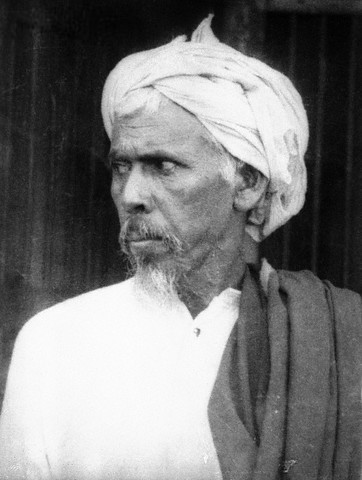 Āli Musliyār in 1922, at Coimbatore Central Jail