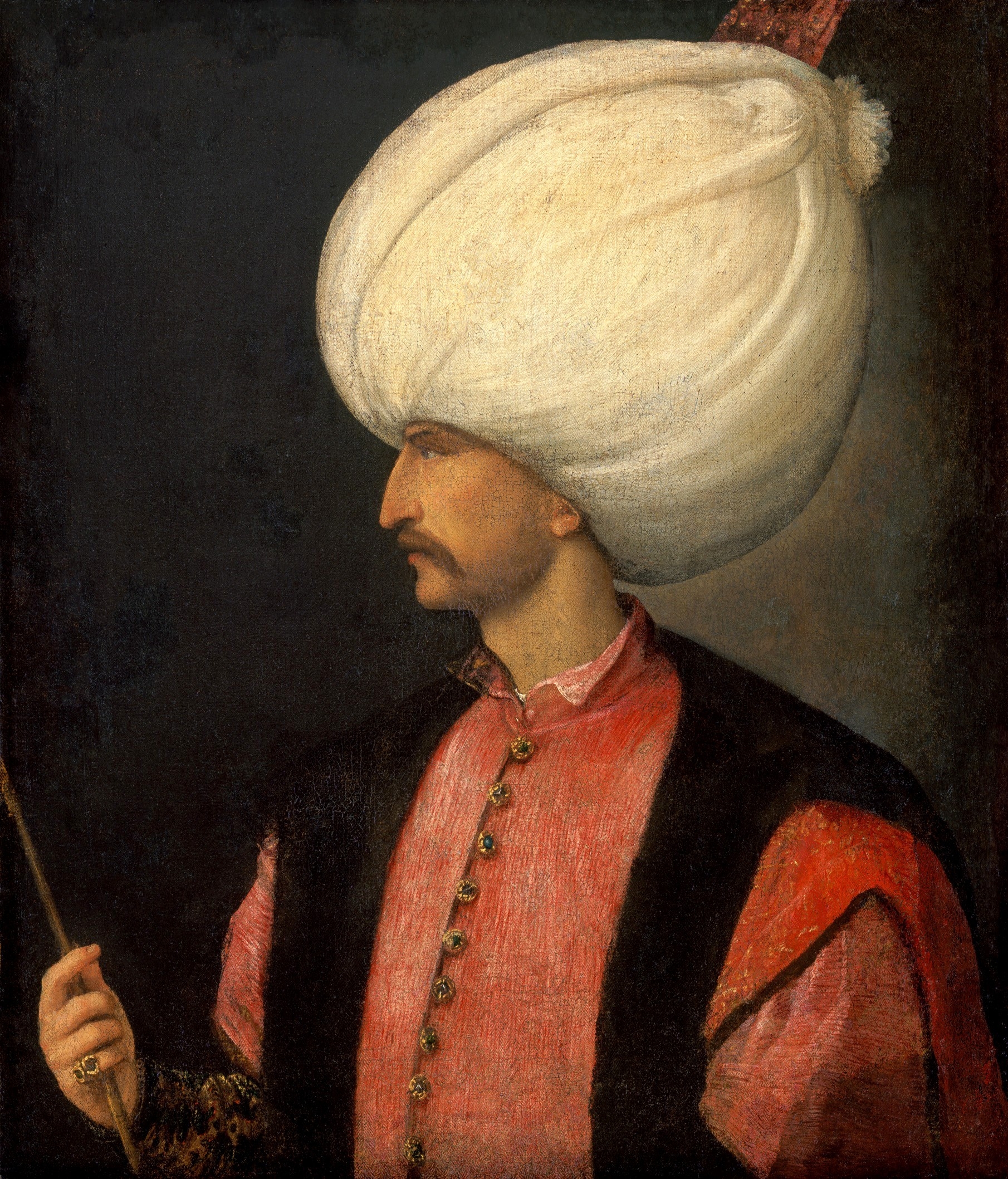 Portrait of Suleiman by Titian c. 1530